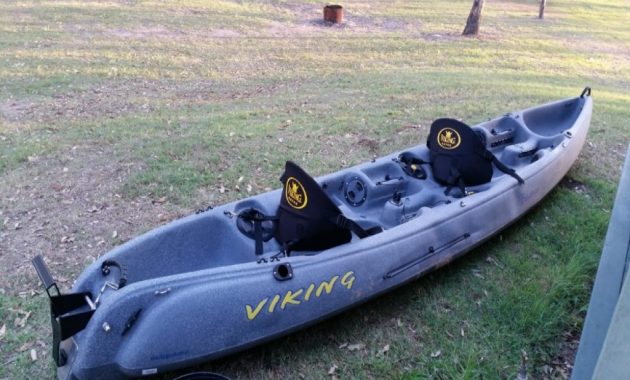 Viking Tempo Fisherman 2 Seater Fishing Kayak With A 2.3Hp Honda